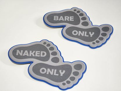 NAKED ONLY / BARE ONLY EVA FOAM DECAL Etched