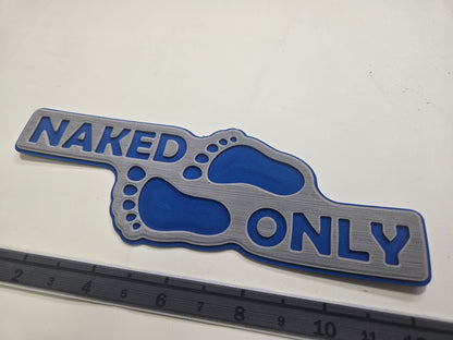 NAKED ONLY / BARE ONLY EVA FOAM DECAL Routed