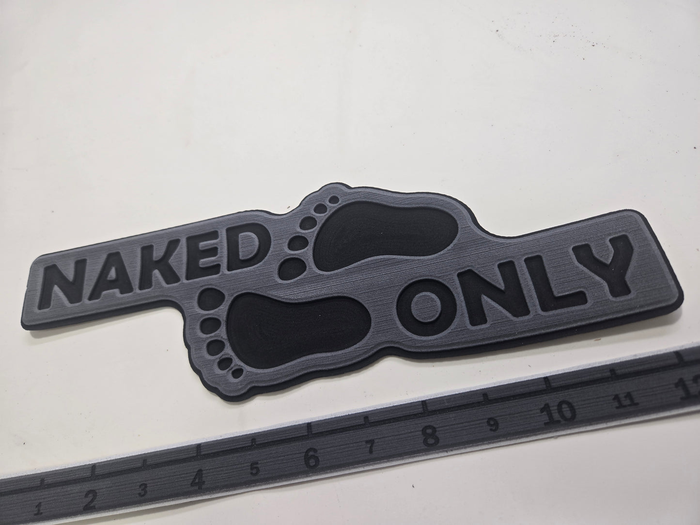 NAKED ONLY / BARE ONLY EVA FOAM DECAL Routed