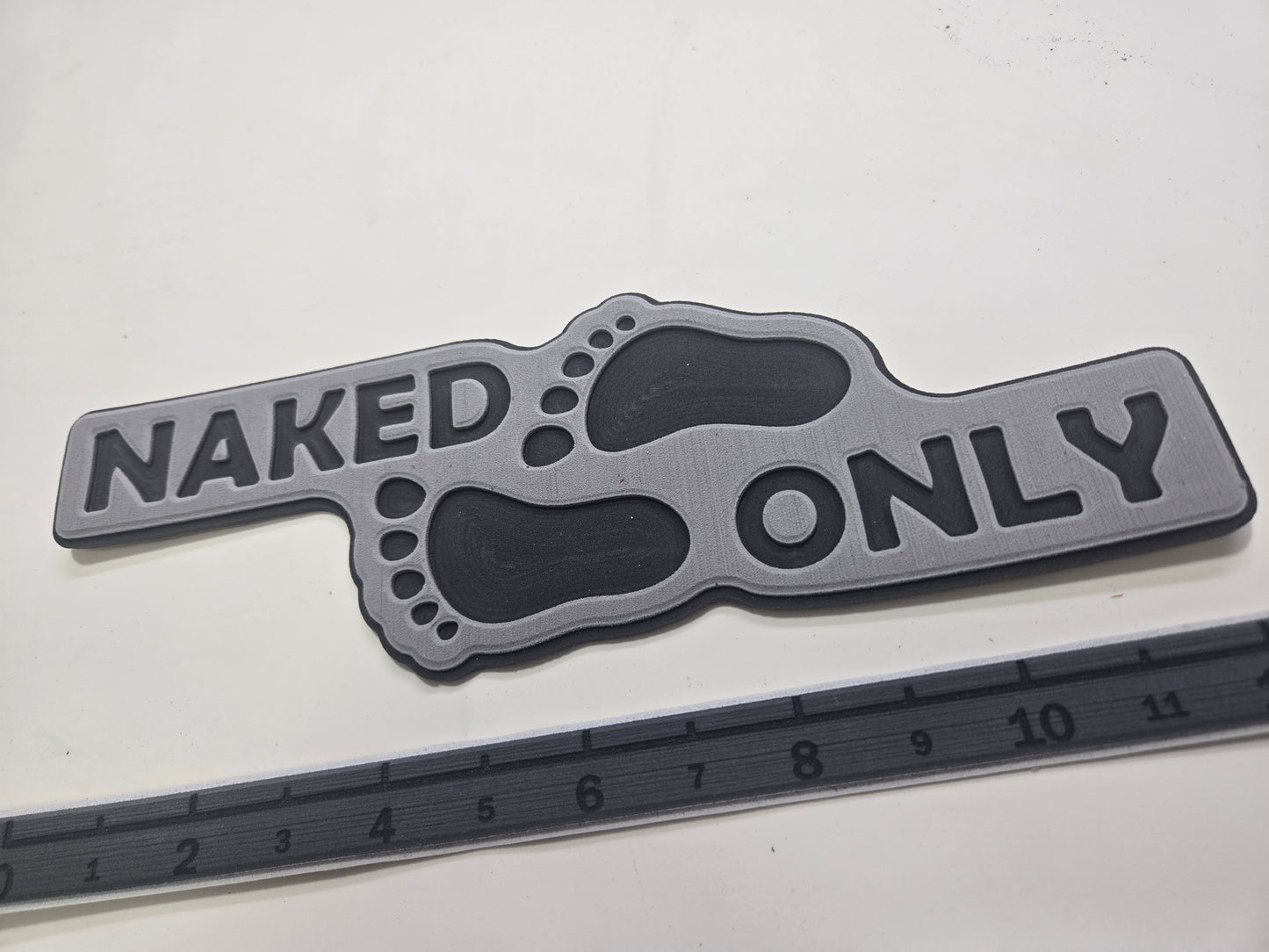 NAKED ONLY / BARE ONLY EVA FOAM DECAL Routed