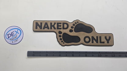 NAKED ONLY / BARE ONLY EVA FOAM DECAL Routed