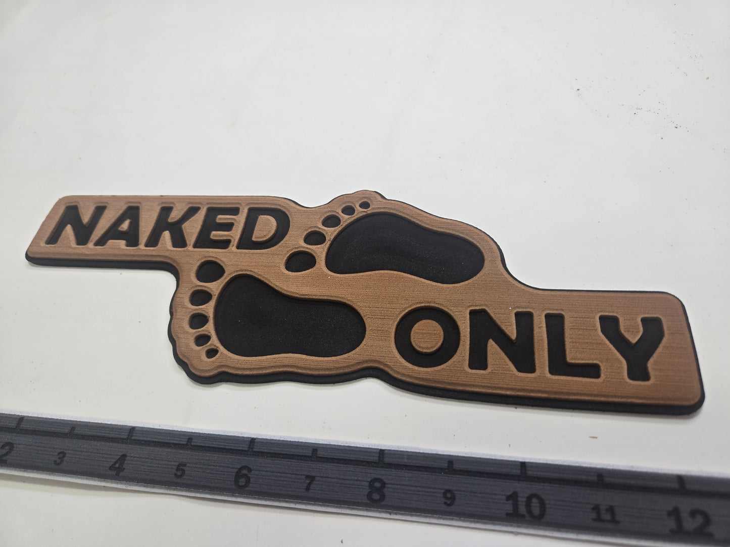 NAKED ONLY / BARE ONLY EVA FOAM DECAL Routed