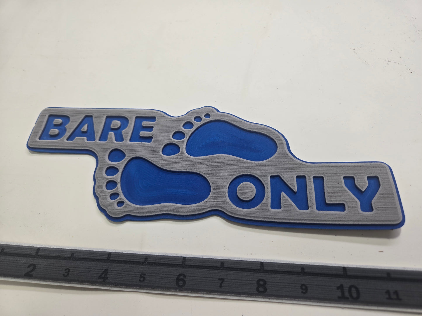 NAKED ONLY / BARE ONLY EVA FOAM DECAL Routed