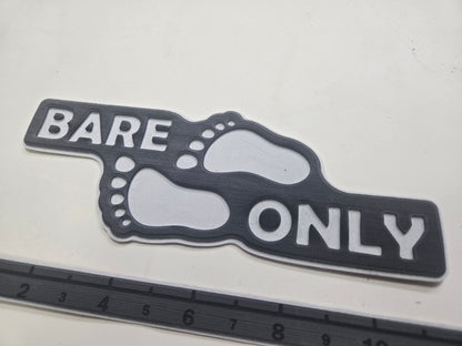 NAKED ONLY / BARE ONLY EVA FOAM DECAL Routed