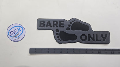 NAKED ONLY / BARE ONLY EVA FOAM DECAL Routed