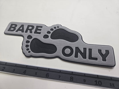 NAKED ONLY / BARE ONLY EVA FOAM DECAL Routed
