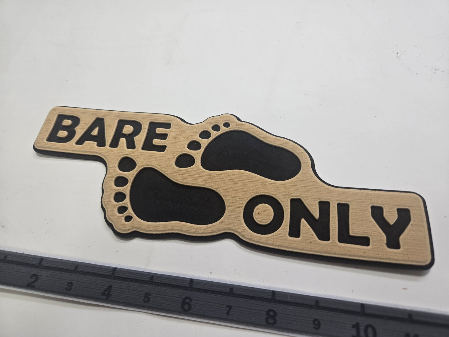 NAKED ONLY / BARE ONLY EVA FOAM DECAL Routed
