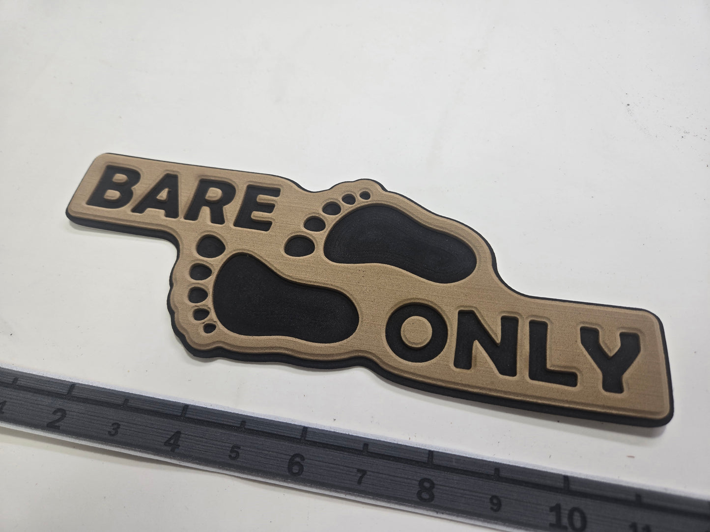 NAKED ONLY / BARE ONLY EVA FOAM DECAL Routed