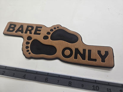 NAKED ONLY / BARE ONLY EVA FOAM DECAL Routed